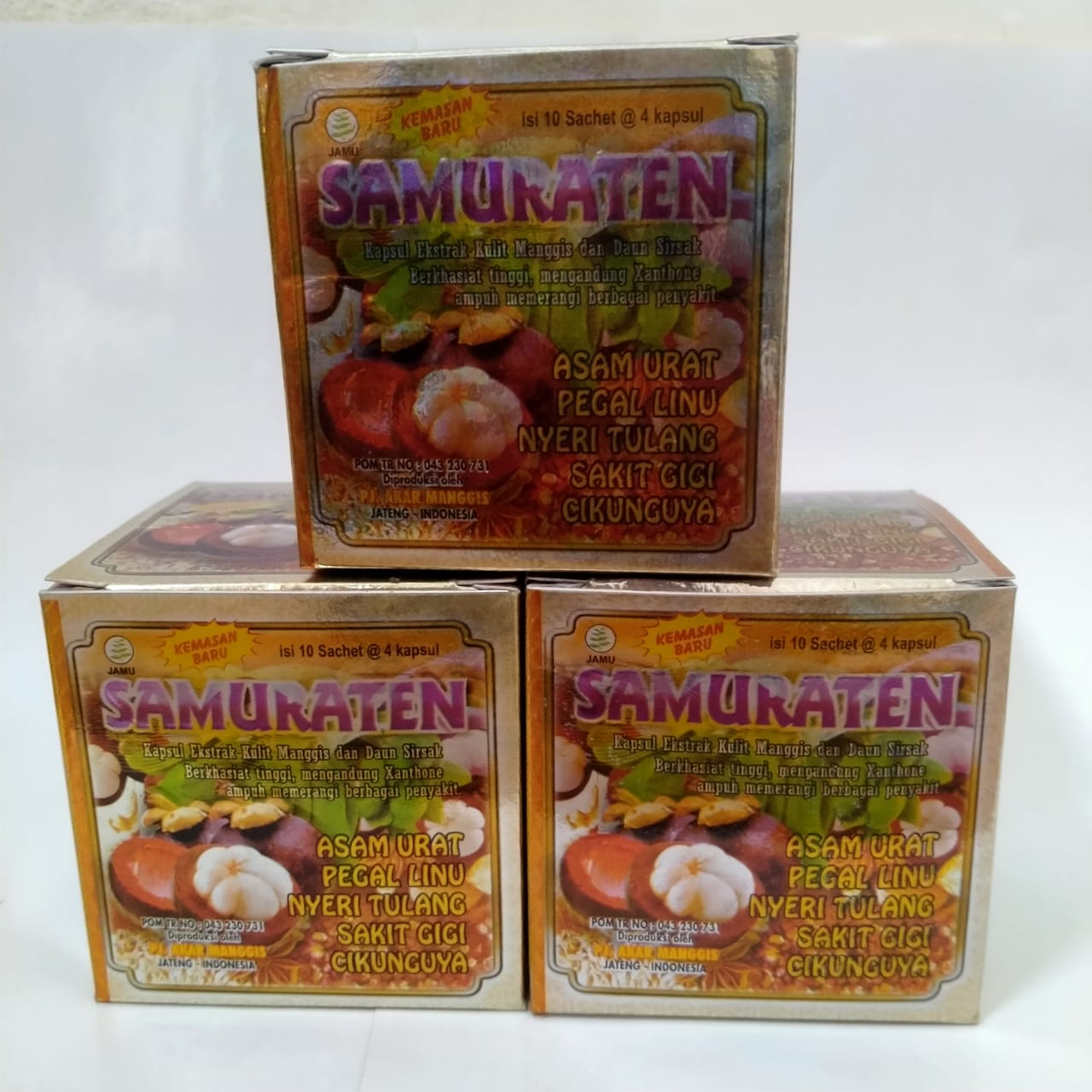 Samuraten Capsules Guarantee 100% Effective Overcome Sciatica Gout Rheumatism