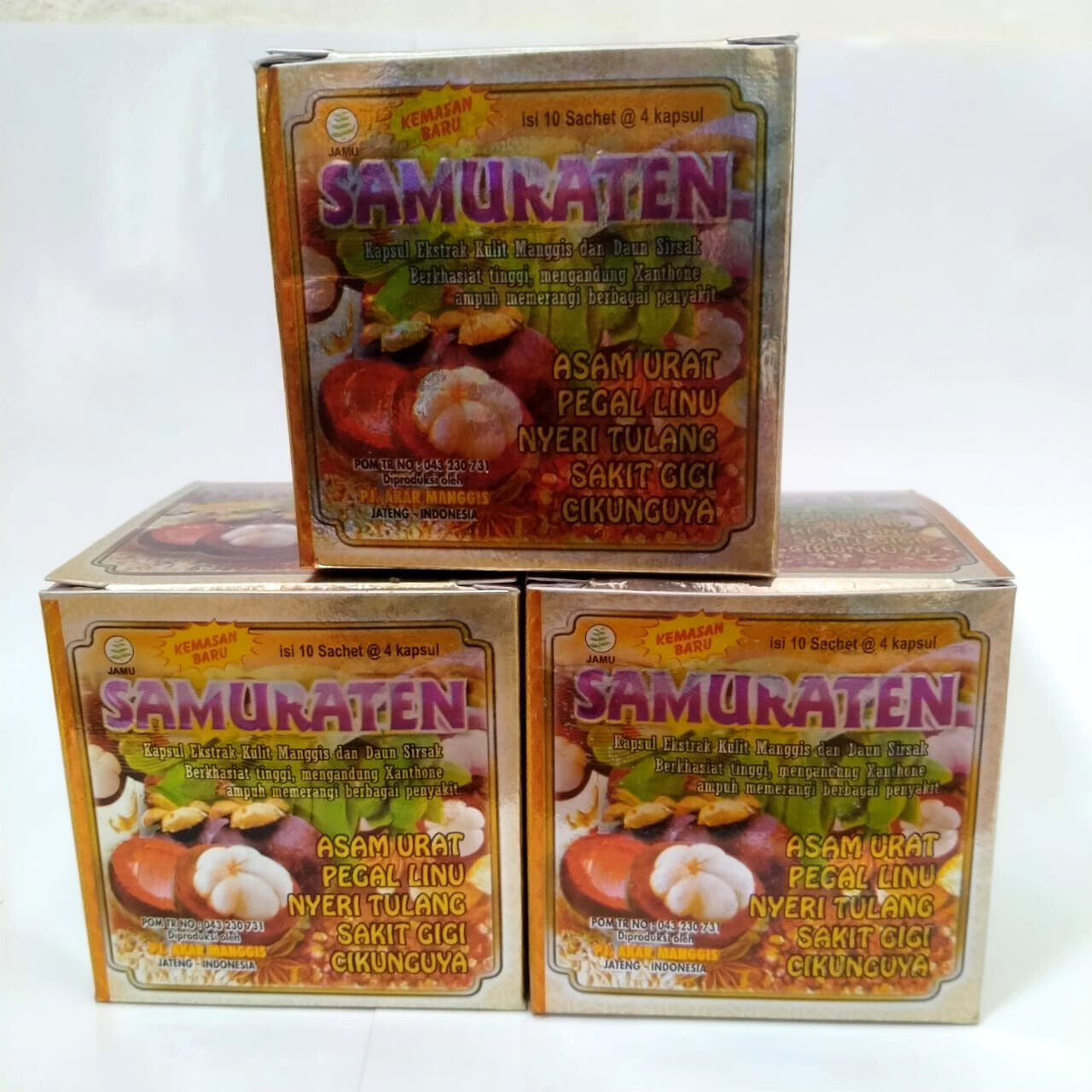 Samuraten Capsules Guarantee 100% Effective Overcome Sciatica Gout Rheumatism